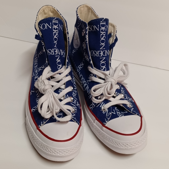 NEW JW Anderson xConverse  Collab Blu Logo Chuck 70 Grid Pack Unisex M's10/W's12 - Picture 3 of 14